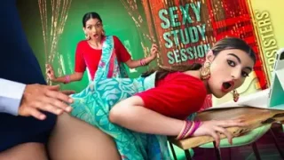 Laynee James Julia James Sari Stepsisters Sexy Study Session